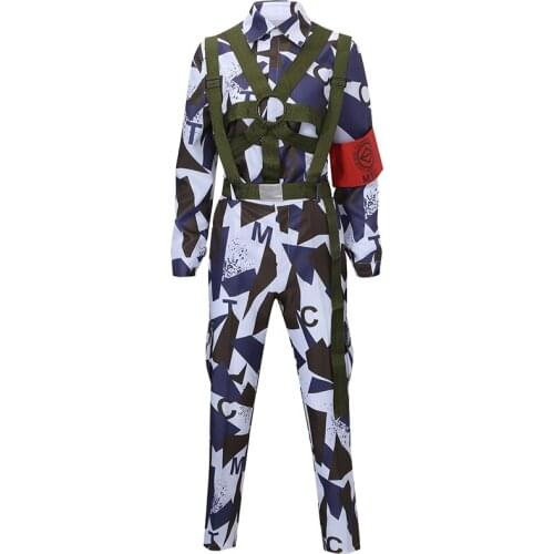 Division Rap Battle DRB Busujima Mason Rio Camouflage Uniform Cloth For Adult Man