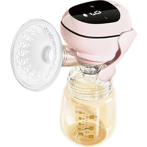 Electric Breast Pump Squeezing Milk Suckling Automatic Mute Integrated Manual electric breast massager portable breast pump