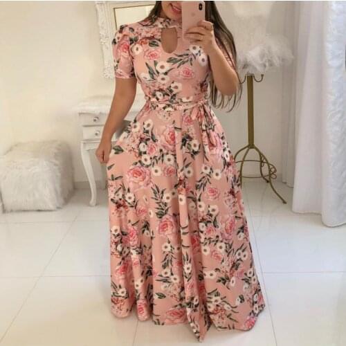 JIASHA Floral Summer Dresses