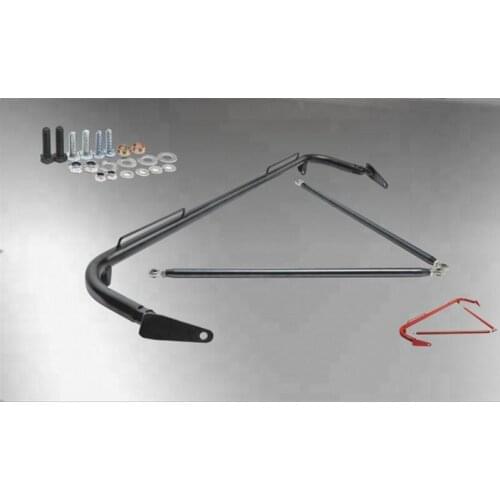 JBR5002 6 Lbs / 3 Lbs Lightweight Seat Belt Metal Frame Harness Bar Black Color Easy Installation