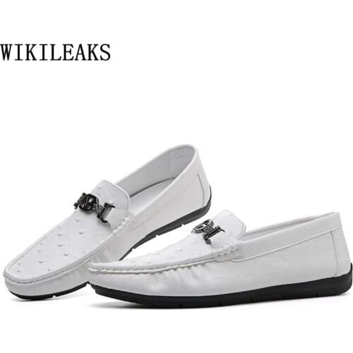 2021 Mens Loafers Luxury Leather Men Shoes Fashion New Casual Shoes for Mens Slip on Shoes Men Zapatillas Hombre Chaussure Homme