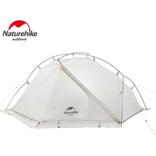 Naturehike Ultralight Tent Singel Layer Portable 1/2 Person Shelters 15D Nylon With Free Floor Mat For Camping Hiking Travel