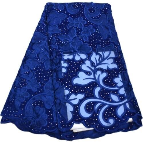 Nigerian Velvet Lace Fabric African Lace Fabric French 2020 for Nigerian wedding cloth fabric rb007
