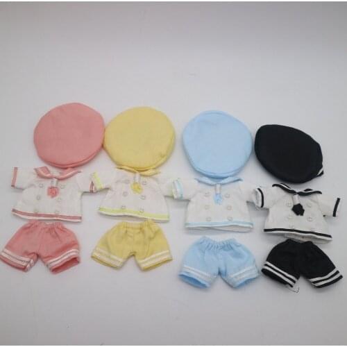 Obitsu doll dress,clothes for OB 11 Doll,KJ-01 suitable for Middle blyth ,OB 11CM dolls blue