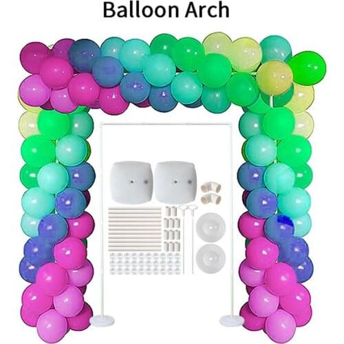 Balloon Arch Set Square Balloon Arch Bracket Water Bag Base Column Exquisite Decoration For Birthday Party Outdoor Wedding