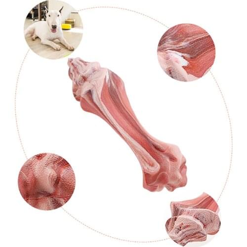 Dog Toy Rubber Toys for Dog Funny Games Interactive Bone Puppy Dog Accessories Strong Bite-Resistant Cleaning Chewing