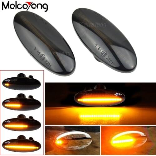 LED Turn Signal Side Marker Light For Smart Forfour W453 2015 2016 2017 2018 2019 Dynamic Blinker Sequential Repaeter Indicator