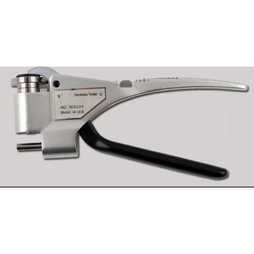 W-20b plier type hardness tester for aluminum alloy, sclerometer durometer hardometer tool