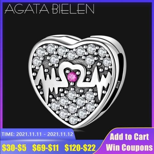 I Love You Forever Love Heart Shape 925 Sterling Silver Clips Beads Fit Original Reflection Clip Charm Bracelet Fine Jewelry