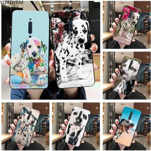 YJZFDYRM Dalmatian Dog Phone Case For Oppo A5 A9 2020 Reno2 z Renoace 3pro Realme5Pro