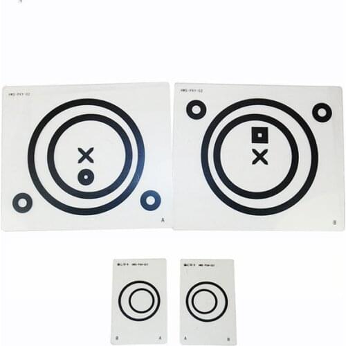 4Pcs Eccentric Circles Fusional Convergence Divergence Cards Training Tools Trainer