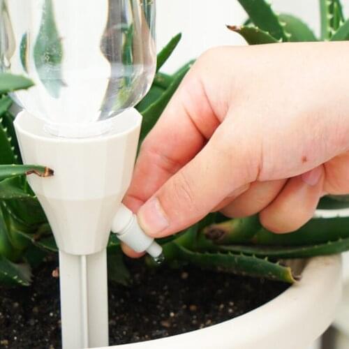 203F 3 Pcs Automatic Drip Plant Waterer Self Watering Spikes Devices Durable Garden