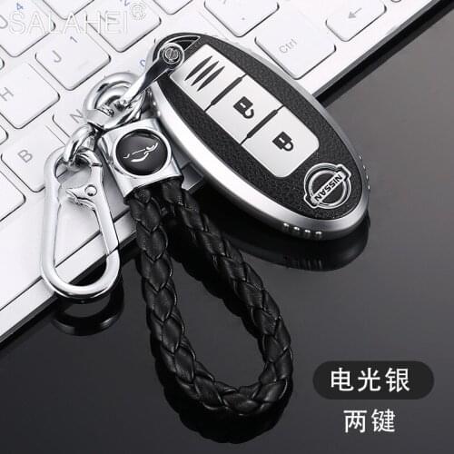 TPU Car Key Case Cover Holder For Nissan Tidda Livida X-Trail T31 T32 Qashqai March Juke Auto Keychain Protection Accessories