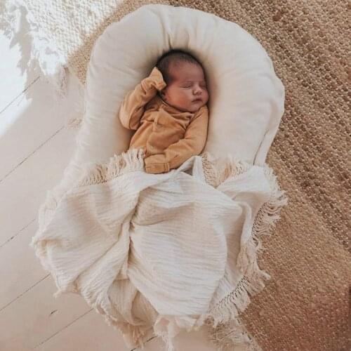75*45cm Baby Lounger Baby Crib Co Sleeper Bed Baby Nest Toddler Bed Cuna Bebe Baby Nursery Swaddle Blanket