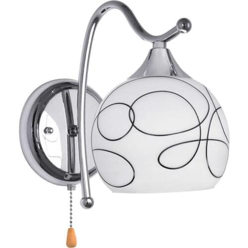 Hot Modern Led Crystal Wall Light Lamp Hallway Porch Bedroom Sconce Lighting Fixture,One Head With Switch