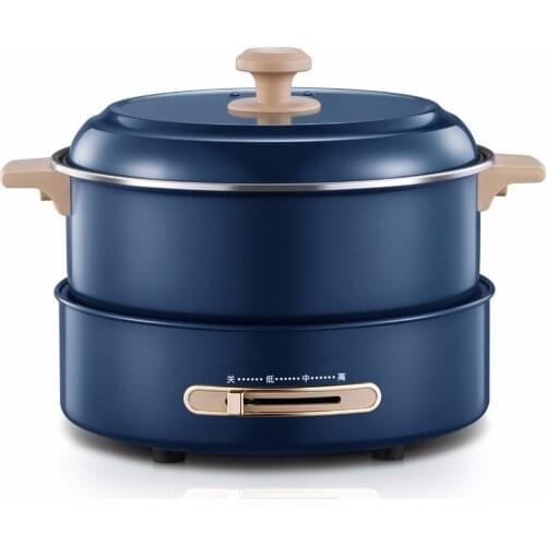 Electric Hot Pot Household Heating, Quick Frying And Roasting, Split Type Removable And Washable Non-Stick Pan, Easy To Clean