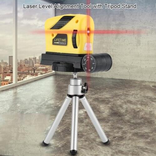 Multifunction Laser Level Point/Line/Cross Horizontal Vertical Alignment Adjustment Tool with Tripod Stand Alignment Tool