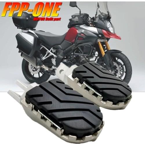FOR SUZUKI DL1000 Vstrom Motorcycle Accessories Front Footpegs Foot Rest Peg