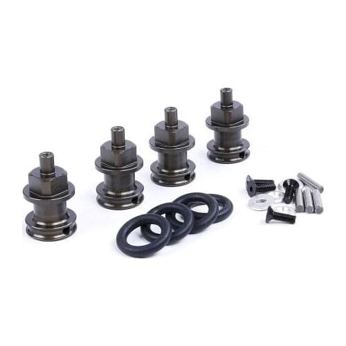 Upgrade Hex Hub set for Losi 5ive-T 5T with Big Monster Truck tire for Rovan LT BAJA SLT 4WD Hard Oxygen