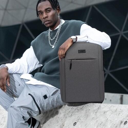 New style Men Women USB Backpack Male City 15.6Inch Concise Waterproof Schoolbag Backpacks for Teenagers boys girls Mochila