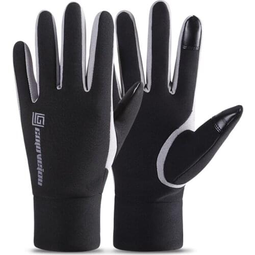 Thermal Bicycle Gloves Men Women 2020 Winter Skiing Fleece Waterproof Snowboard Gloves Touch Screen Snow Motorcycle Warm Mittens