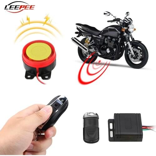12V Smart Car Security Alarm System Wireless Remote Control Key Anti-theft Monitoring Kit Motor Bike Motorcycle Auto Accessories