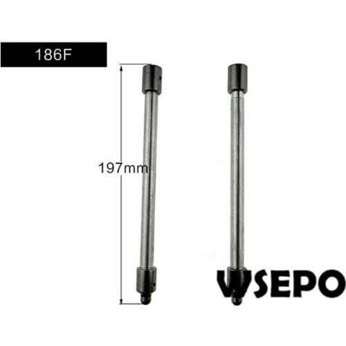 Top Quality! Push Rod Kit(2PC Kit) for 186F/188F Air Cooled 04 stroke Diesel Engine,5KW~6KW Diesel Generator Parts