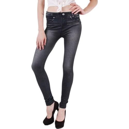 Womens Slim Jean Pants New Fashion Denim Trousers Female Lady Girls Leggings With 2 Real Pockets Calca Feminina