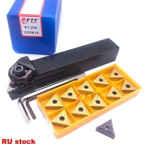 1pcs WTJNR2020K16 93 degree WTJNR Turning Tool Holder 125mm 11pcs TNMG160408 Carbide Inserts Lathe Cutting Tools Set