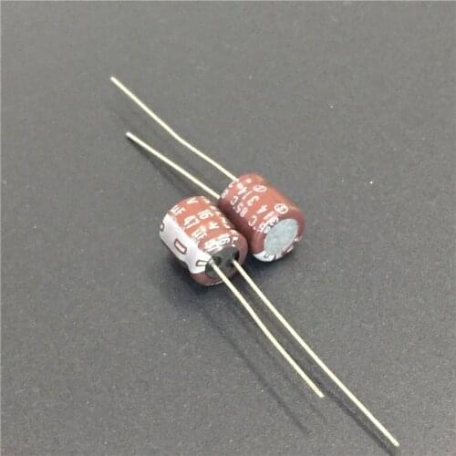 10pcs 47uF 16V Japan ELNA 6.3x7mm Low Profile 16V47uF Audio capacitor
