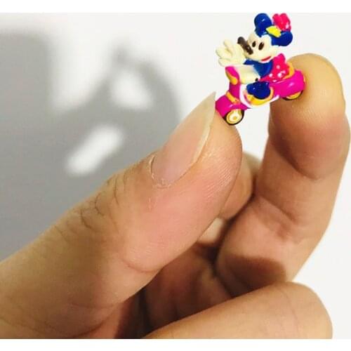 10pieces/lot 1cm very mini mouse pvc doll Furnishing articles Decoration materials gift Childrens toys