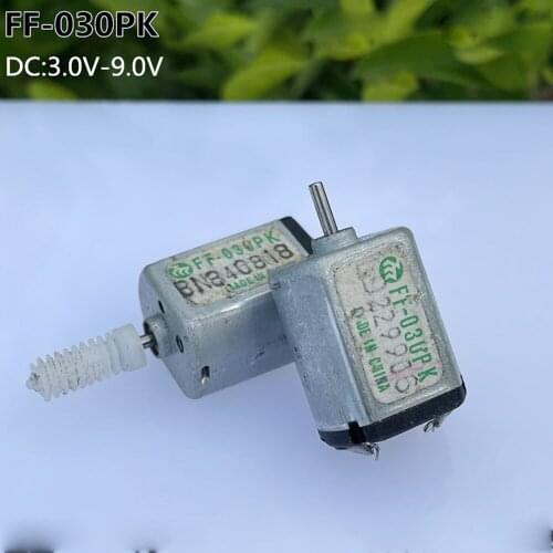 5pcs/lot Mabuchi Mini FF-030PK Electric Motor DC 3V-9V 7.4V 16500RPM High Speed Electric Motor Four Wheeler Car Toys (used)