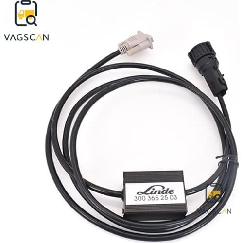 Forklift Truck Diagnostic cable for Linde Engine 3003652503 Adapter cable linde Forklift Truck Diagnosis Interface Tool