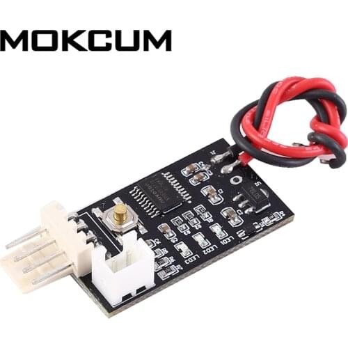 DC 12V PWM Fan Temperature Controller Adjustable Speed Governor for 4-Wire Computer Fan