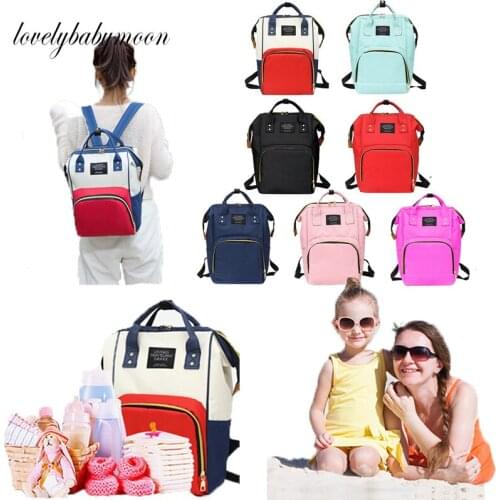 Fashion Mummy Maternity Nappy Bag Large Capacity Nappy Bag Travel Backpack Nursing Bag for Baby Care Womens Fashion Bag