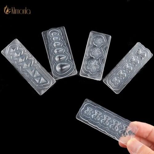 10Pcs Acrylic Nail Art Template Kit Mold Set Manicure Decoration Women DIY Tools Gel Polish Stamper 3D Flower Nails Image Plate