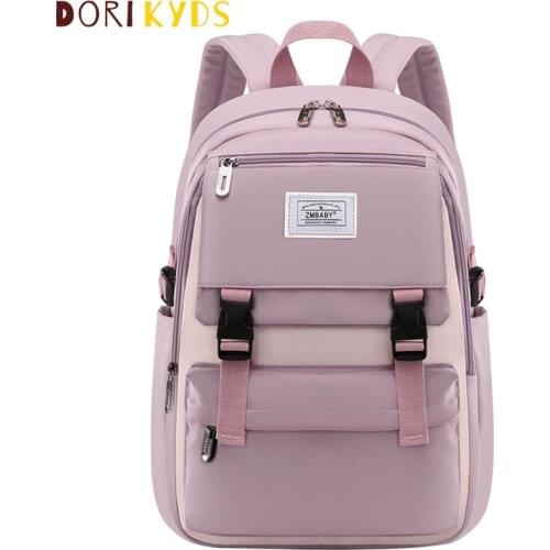 New primary school schoolbag boys 6-12 years old light leisure boys and Girls Backpack childrens backpack
