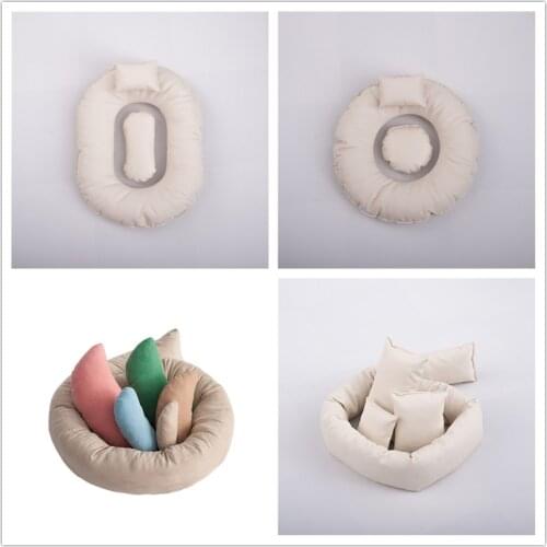Newborn Photography Props Baby Accessories Newborn Posing Pillows Cushion Pad for Baby Photo Shooting