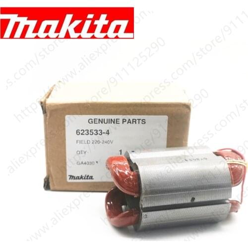 Stator Field For Makita GA4030 GA4034 GA4530 GA5030 GA5034 PJ7000 623533-4
