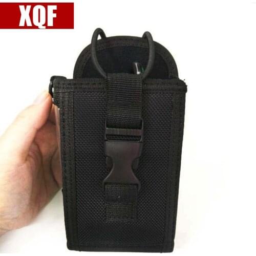 XQF Two Way Radio Pouch Bag Holster Case For Icom Motorola Kenwood Yaesu Midland Baofeng Walkie Talkie (Big Size)