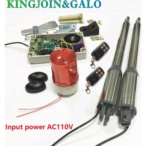 Electric Swing Gate Opener 300 KG With 2 Remote Control wit 1 pair of photocells 1 alarm light /Electric gates