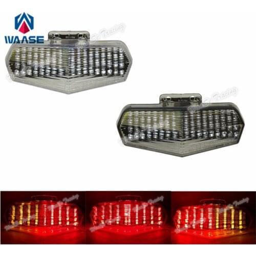 Waase For Ducati MULITSTRADA 749 999 2002 2003 2004 2005 2006 2007 Rear Tail Light Brake Turn Signals Integrated LED Light