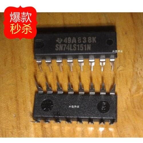 10PCS New SN74LS151N 74LS151 DIP package decoder compatible HD74LS151P