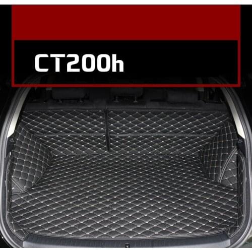 3D 2017 for Lexus Ct200h Leather Car Trunk Mat Cargo Liner Ct200 ct 2012 2013 2014 2015 2016 2017 2018 2019 Rug Carpet
