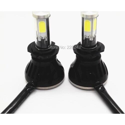 40W 8000LM H7 LED Headlight 6000K, 360 Degree lighting