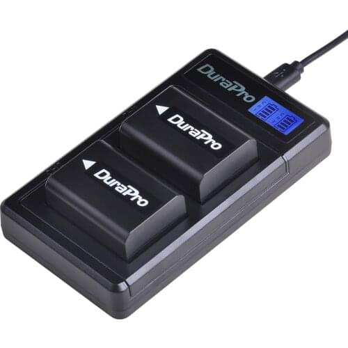 2pc 2000mAH NP-FW50 NP FW50 Camera Battery + LCD Charger For Sony A6000 NEX-7 NEX 5N F3 NEX-3D NEX-3DW NEX-3K NEX-5C Alpha 7R II