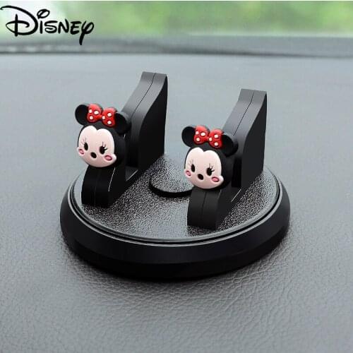 Disney Pooh Mobile Phone Car Holder Multifunctional Fixed Support Frame Universal Car Mobile Phone Holder Car Phone Holder