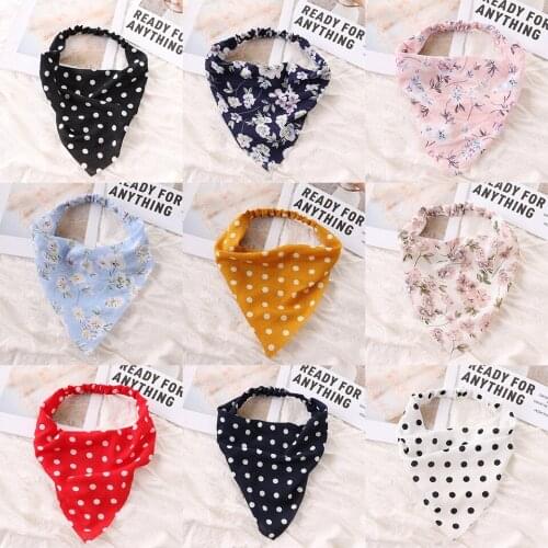 European and American popular floral large streamer jewelry with long tie hair and ponytail combo hair ring for female party