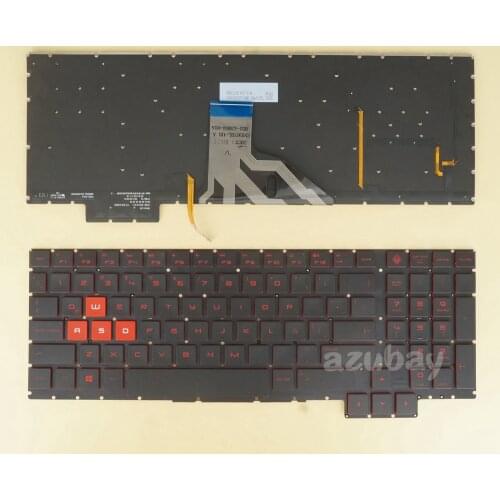 LA Spanish Keyboard For HP Omen 15-ce000 15- ce013ns ce015ns ce016ns ce017ns ce018ns ce019ns ce020ns ce021ns ce025ns Red Backlit