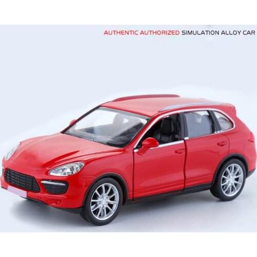 Hot 1:36 scale wheel diecast car Germany horse brand suv pors Cayenne Coupe metal model pull back vehicle alloy toys